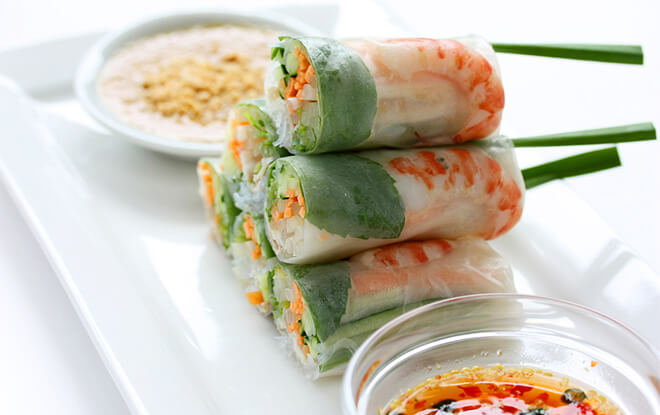 cuisine vietnamienne crevette