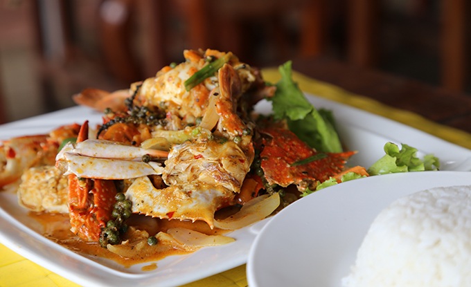 plat crabe kep cambodge
