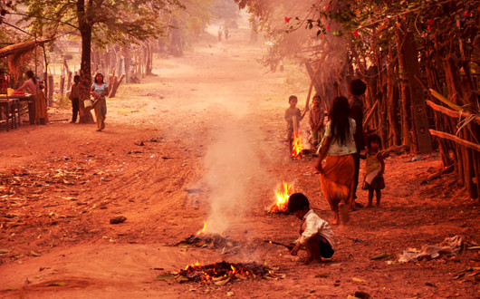 La campagne de Siem Reap