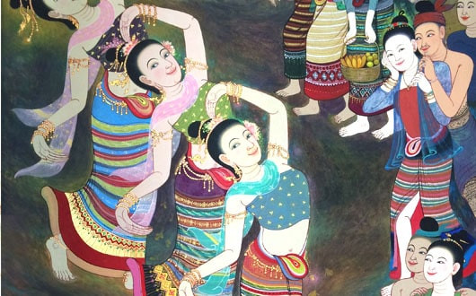La danse vernaculaire des Thaï