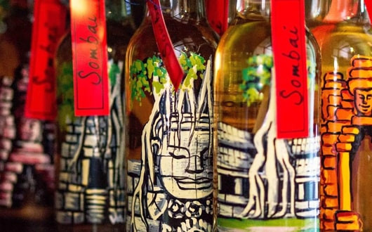 Le cocktail à base de liqueur Sombai