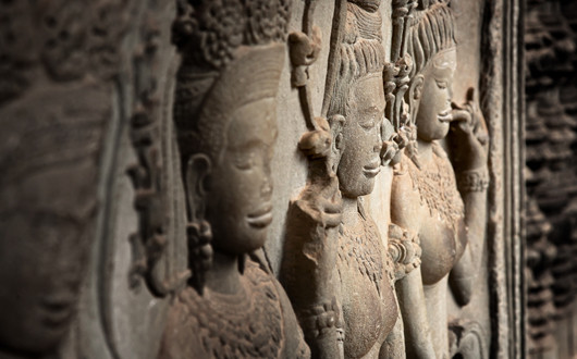 Les danseuses célestes de l’école des Apsaras à Siem Reap