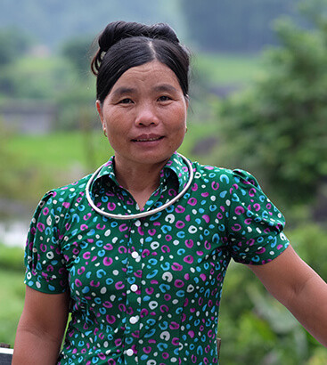 madame Kinh ethnie tay