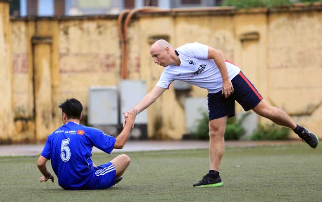 Ambiance amicale de Coup de Foot