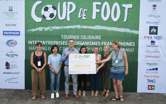 Tournoi solidaire au profit de Coup de Pouce Vietnam