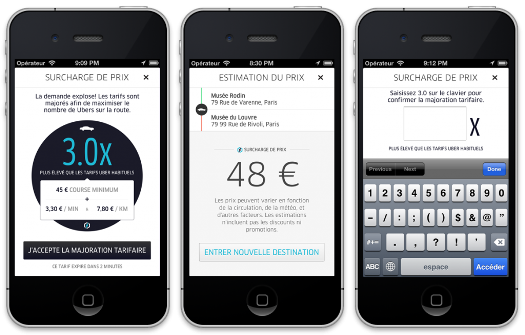 le service Uber Black 