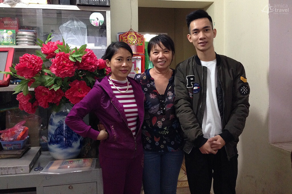 madame Marine Samel visite famille bac giang