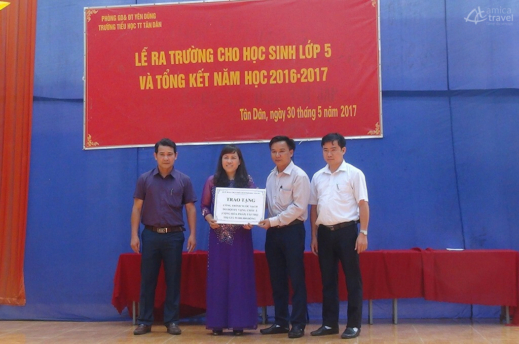 ceremonie remise construction eau propre