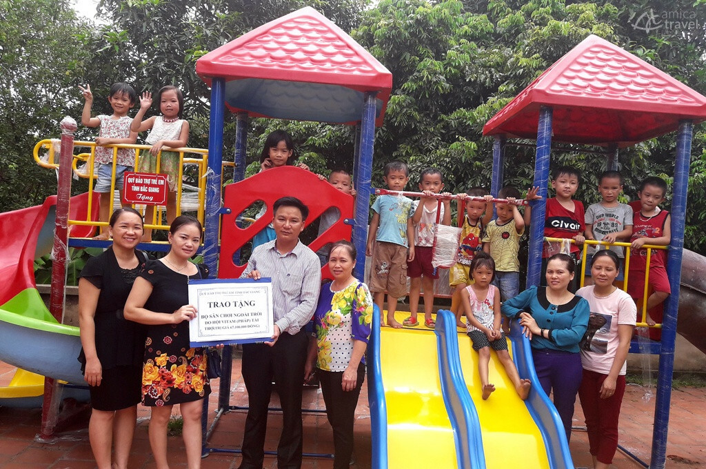 remise toboggan ecole maternelle tien phong bac giang